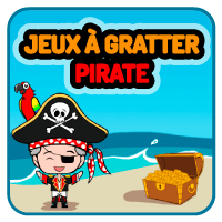 Jeux à gratter Pirate